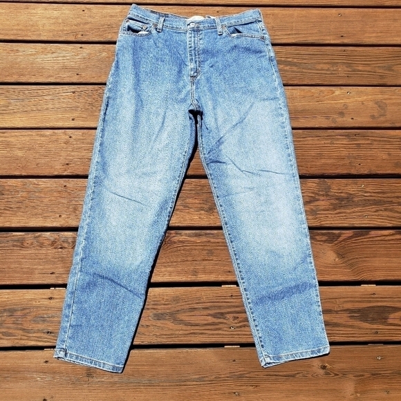 LEVI'S 512 Classic Slim Fit Tapered Leg 14S 11" High Rise 32x29 VGUC - Picture 2 of 11